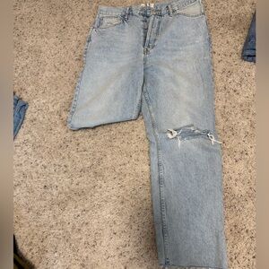 Free people highwaisted jeans